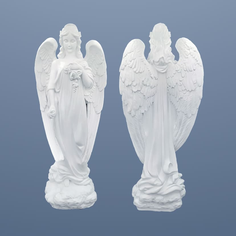Скульптуры из искусственного мрамора в Нефтегорске | Скульптура Ангела №2