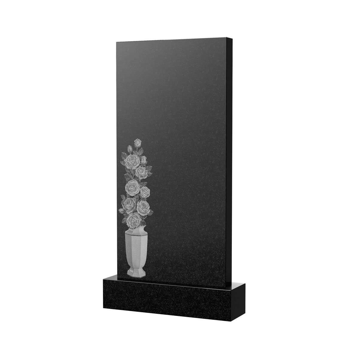 Художественное оформление памятника в&nbsp;Нефтегорске | Художественное оформление на гранитную стелу, рисунок ВХО-058