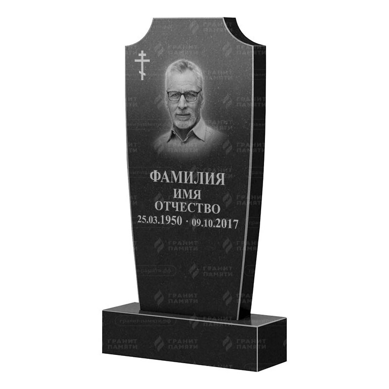 Памятники из гранита вертикальные в&nbsp;Нефтегорске | Гранитный памятник ФГ-010