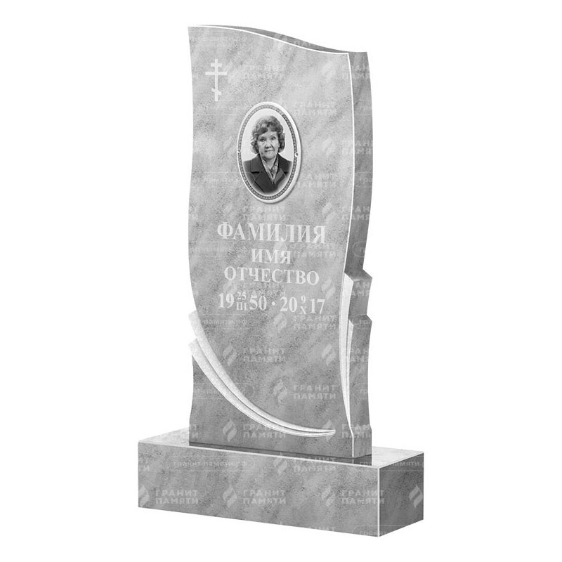 Памятники из мрамора в&nbsp;Нефтегорске | Мраморный памятник ФМ-044
