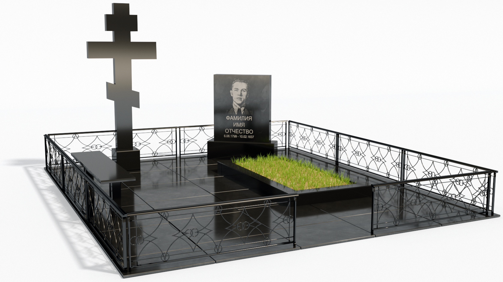 Одинарные мемориальные комплексы в&nbsp;Нефтегорске | Мемориальный комплекс №1