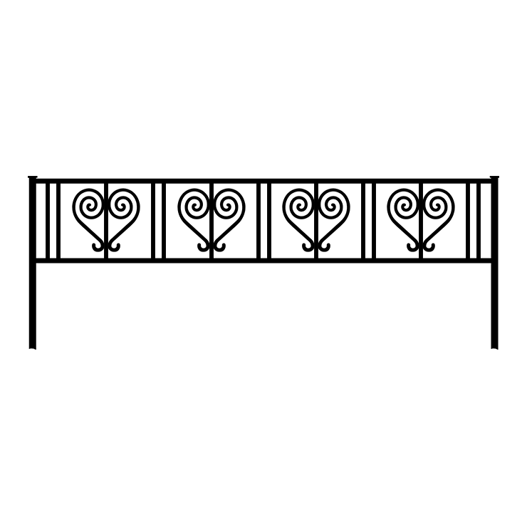 Кованые изделия в&nbsp;Нефтегорске | Кованая оградка ОГ.005