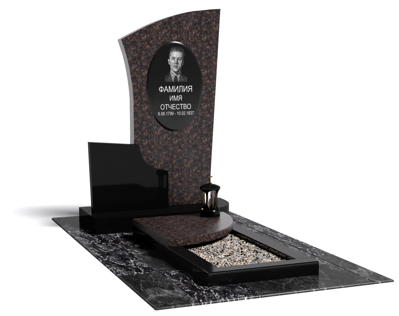 Одинарные мемориальные комплексы в&nbsp;Нефтегорске | Мемориальный комплекс №13