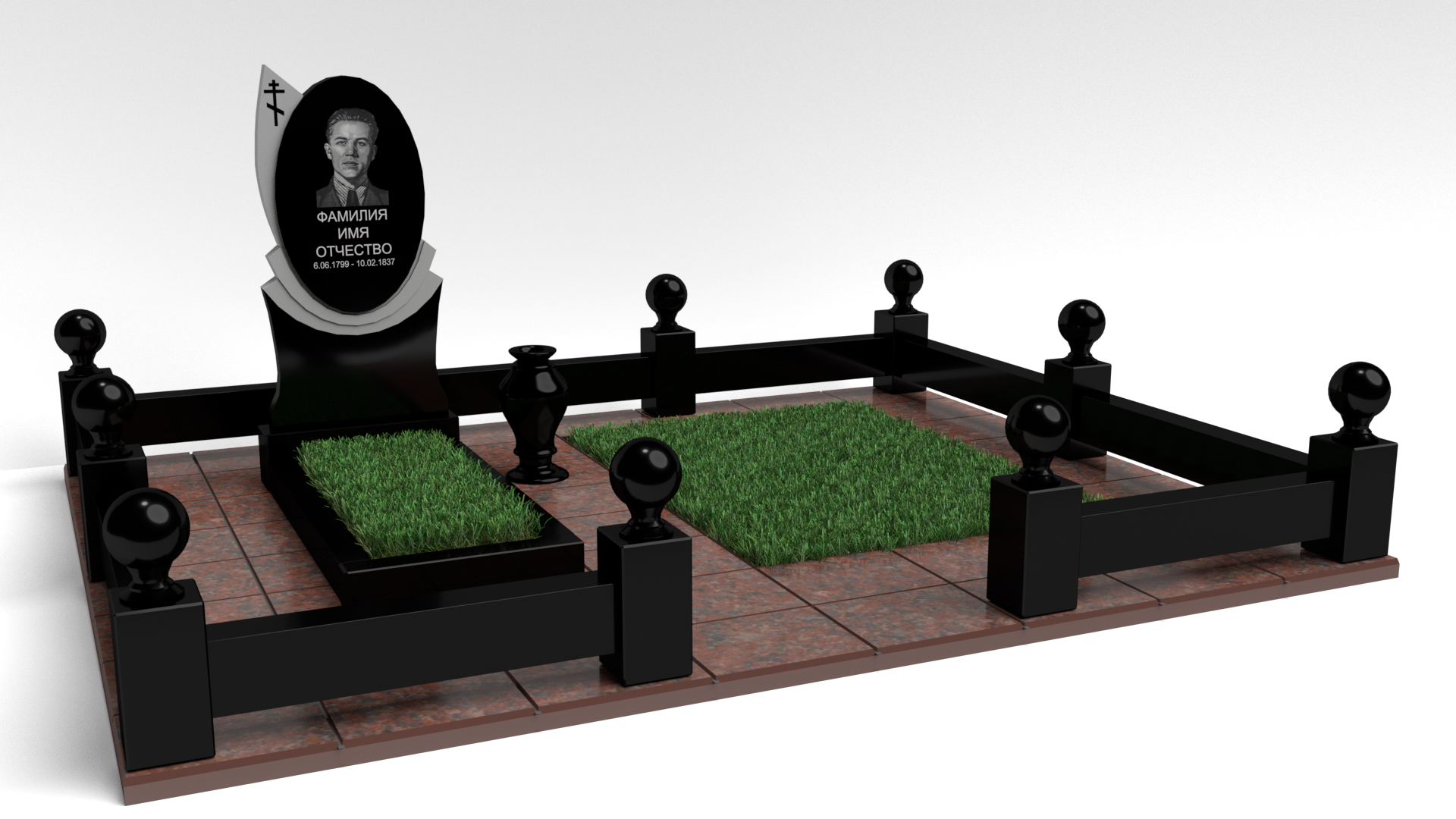 Двойные мемориальные комплексы в&nbsp;Нефтегорске | Мемориальный комплекс №5