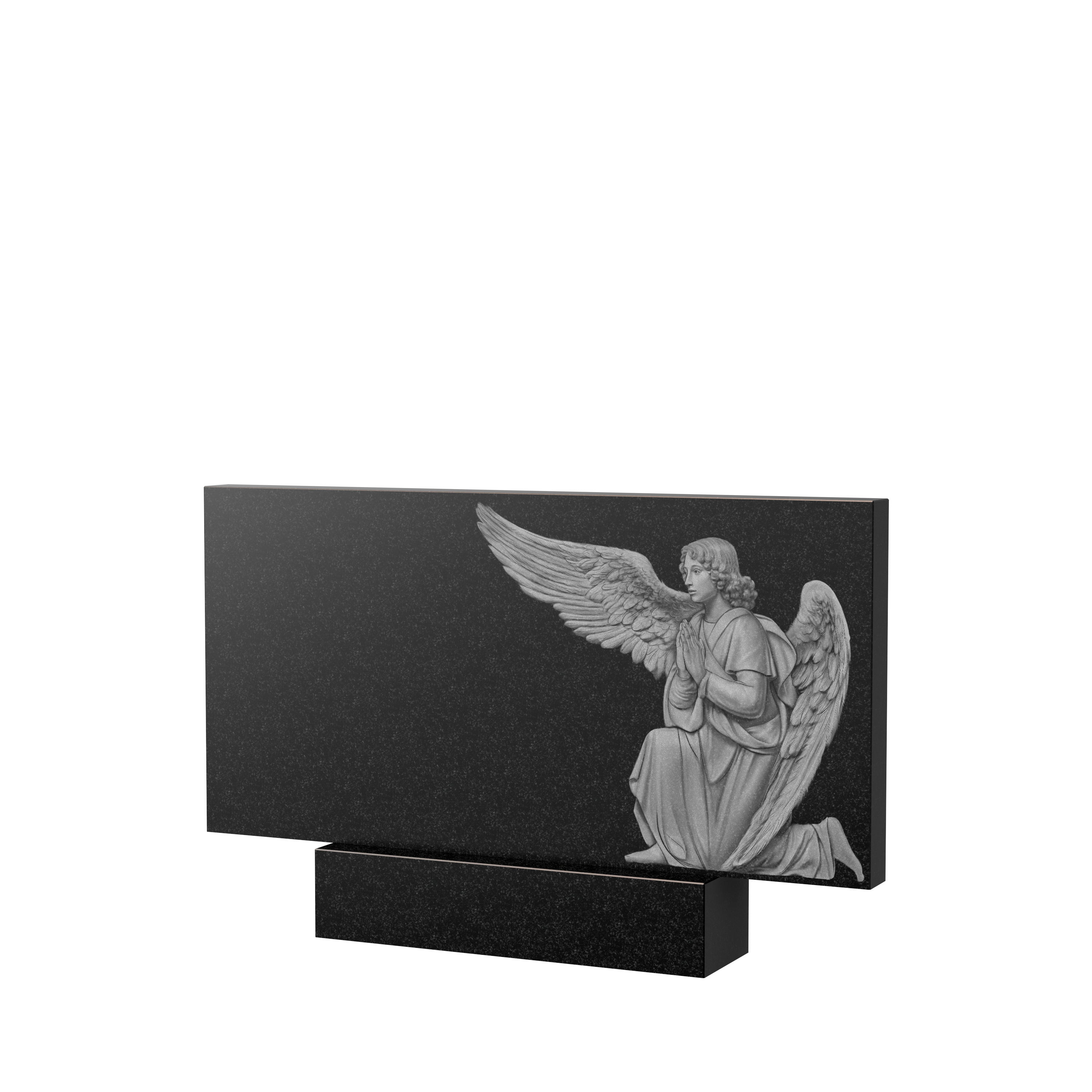 Художественное оформление памятника в&nbsp;Нефтегорске | Художественное оформление на гранитную стелу, рисунок ГХО-007