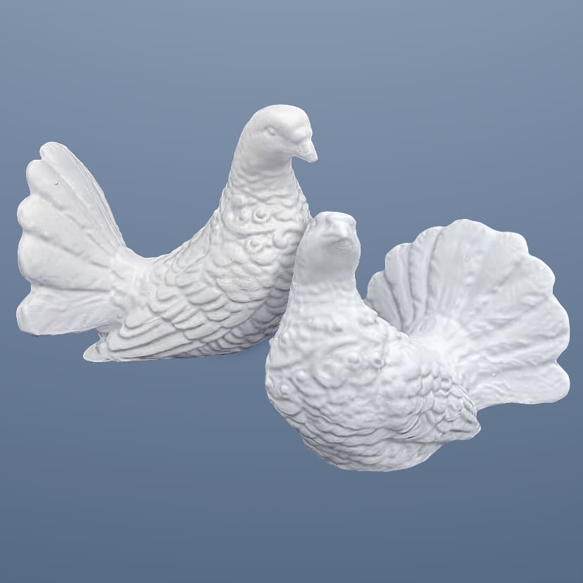 Скульптуры из искусственного мрамора в Нефтегорске | Голубь пара