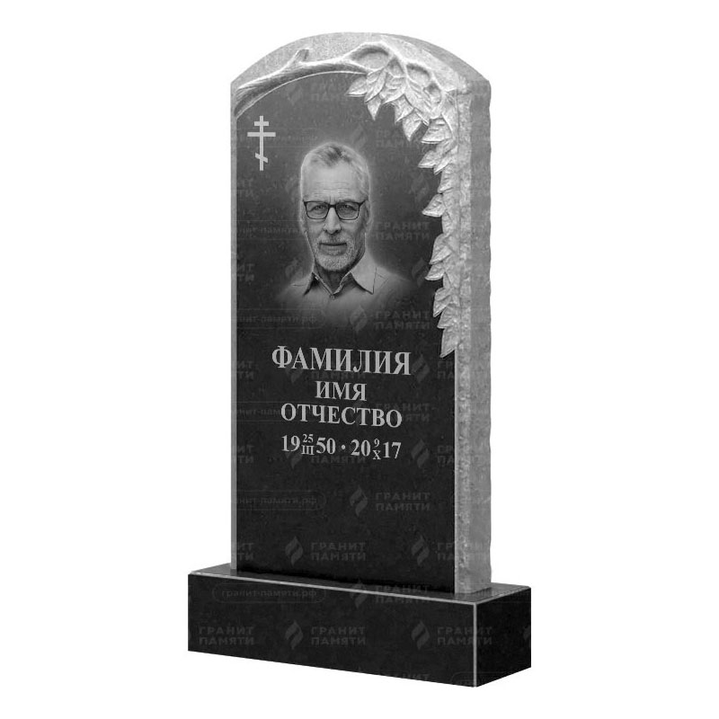 Памятники из гранита с деревом в&nbsp;Нефтегорске | Гранитный памятник ФГ-107