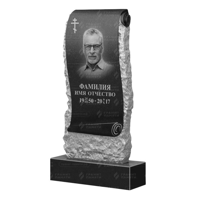 Гранитные памятники в&nbsp;Нефтегорске | Гранитный памятник ФГ-245