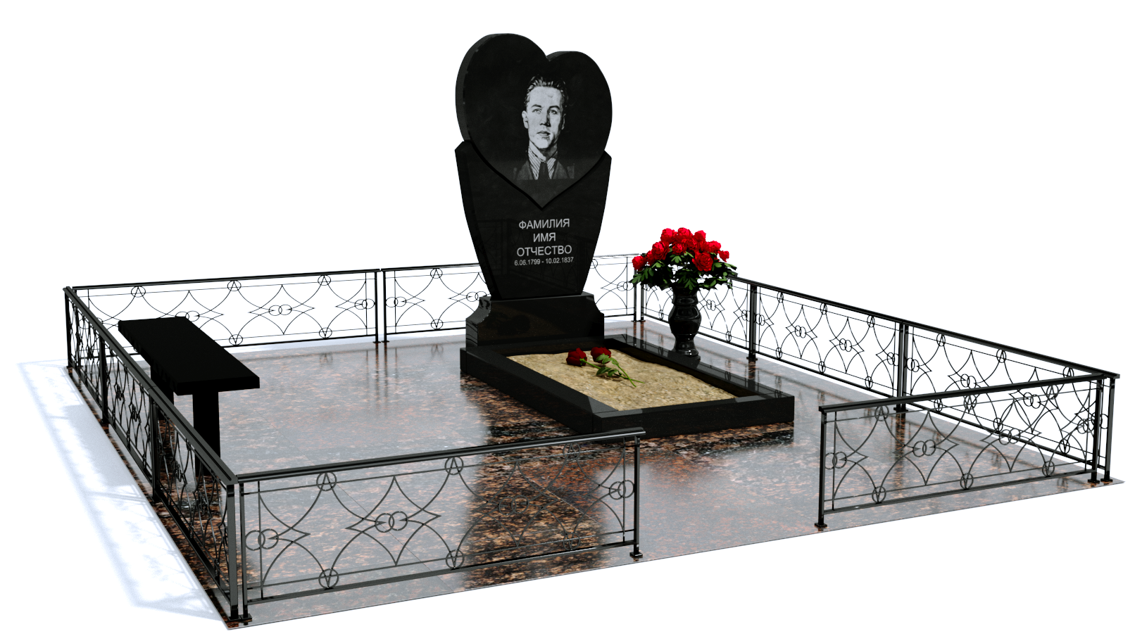 Одинарные мемориальные комплексы в&nbsp;Нефтегорске | Мемориальный комплекс №2