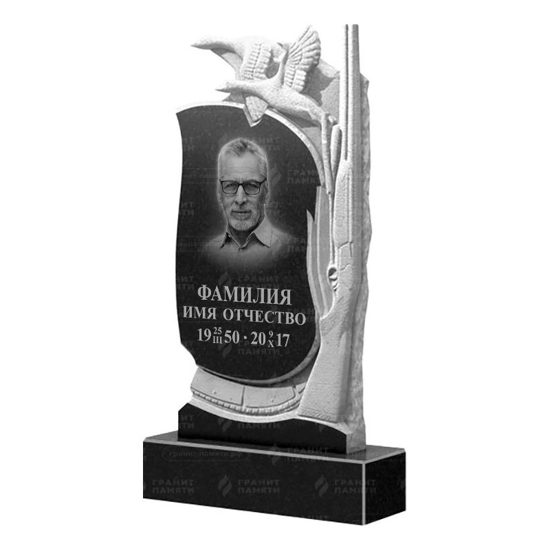 Памятники из гранита резные в&nbsp;Нефтегорске | Гранитный памятник ФГ-122