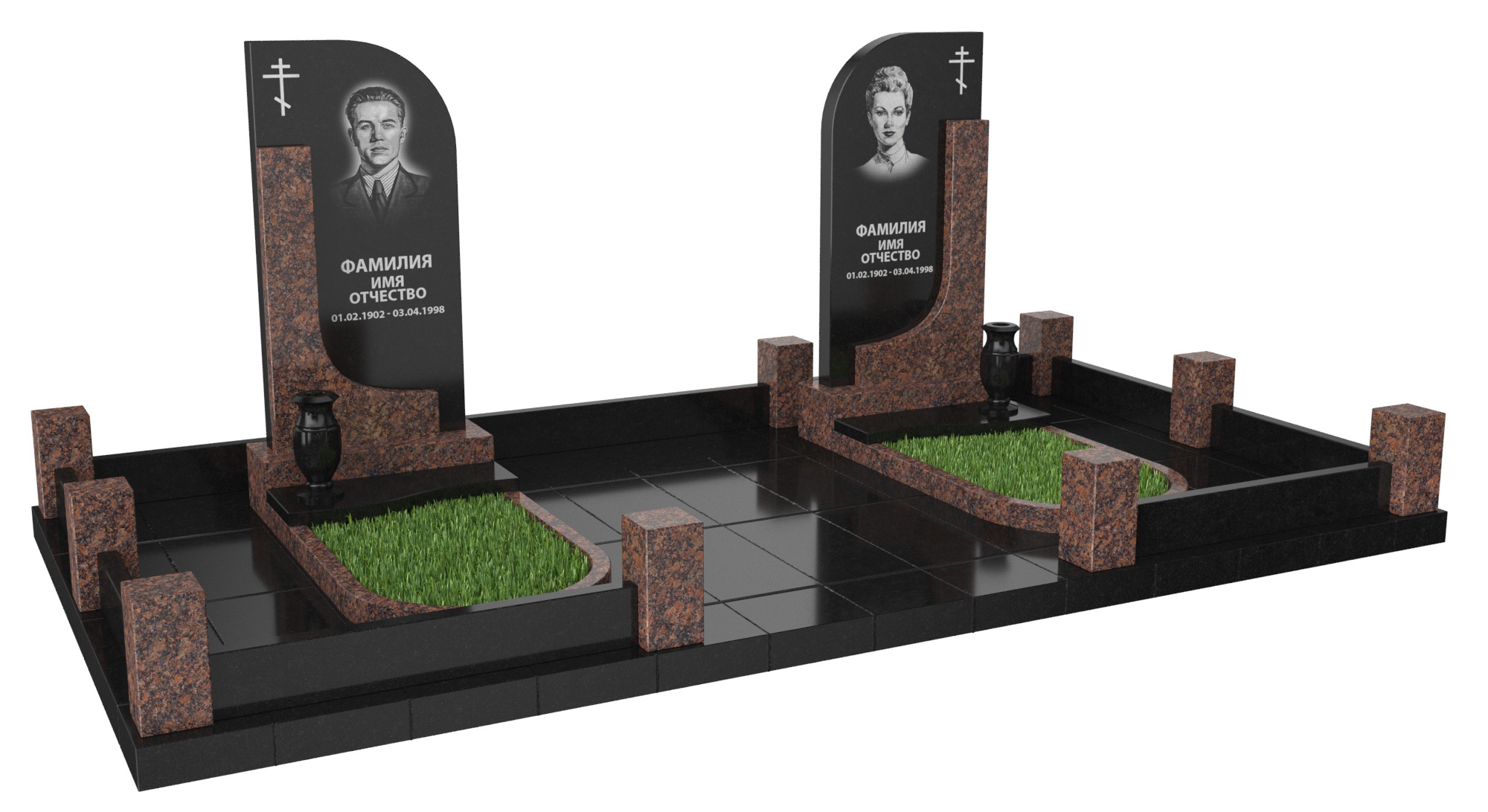 Двойные мемориальные комплексы в&nbsp;Нефтегорске | Мемориальный комплекс №22