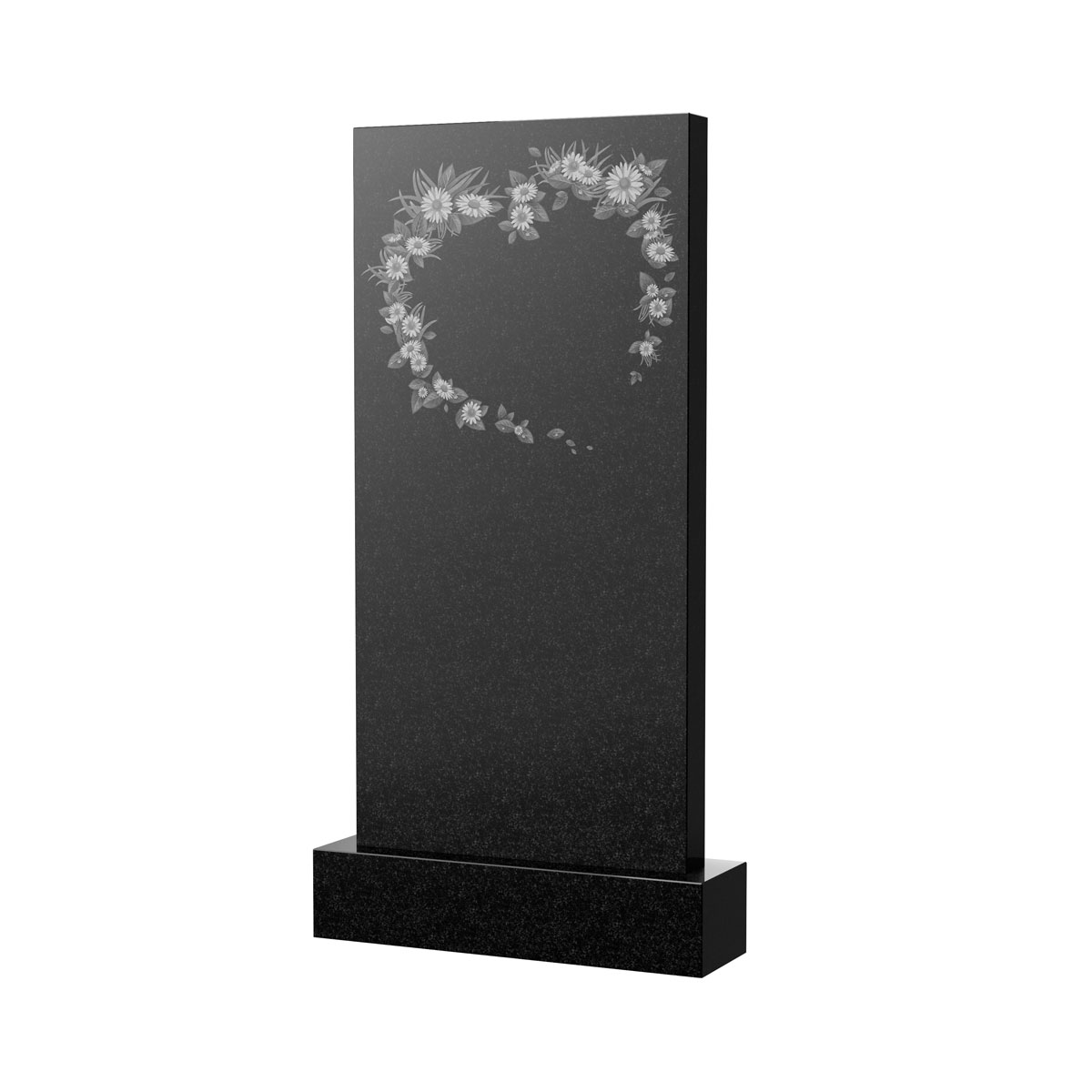 Художественное оформление памятника в&nbsp;Нефтегорске | Художественное оформление на гранитную стелу, рисунок ВХО-060