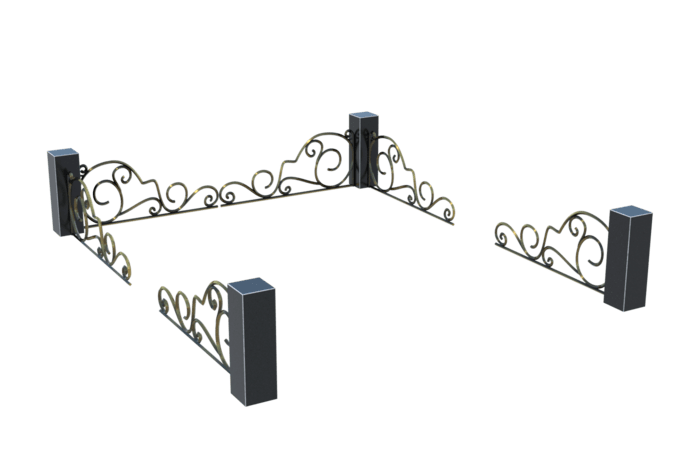 Цоколи на могилу в&nbsp;Нефтегорске | Цоколь на могилу №0051