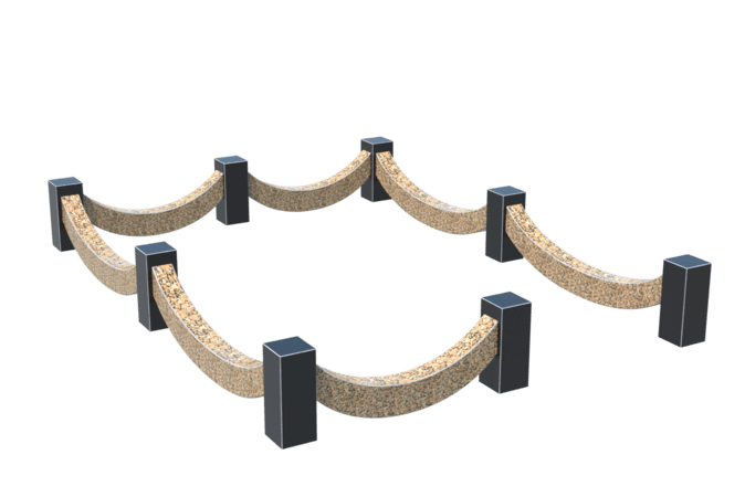 Цоколи на могилу в&nbsp;Нефтегорске | Цоколь на могилу №0028