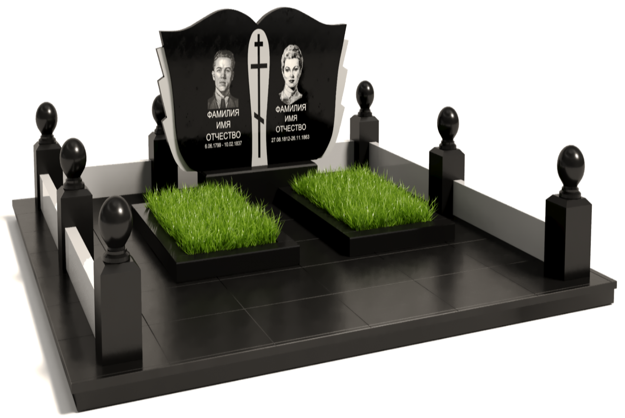 Двойные мемориальные комплексы в&nbsp;Нефтегорске | Мемориальный комплекс №10