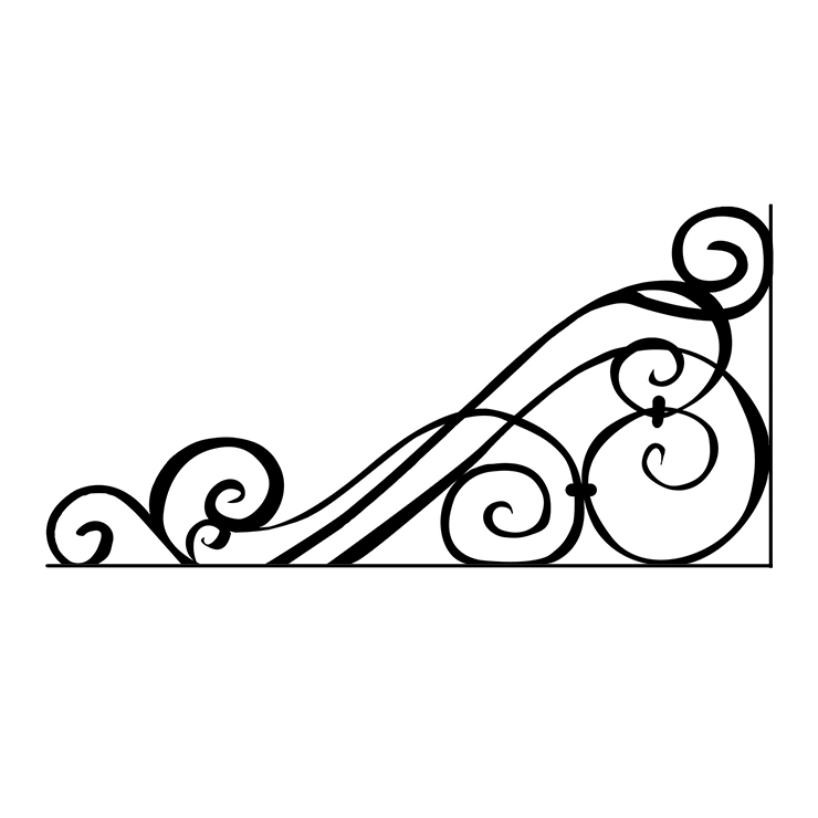 Кованые изделия в&nbsp;Нефтегорске | Кованый уголок УГ.006