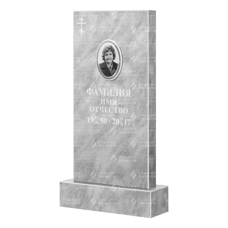 Памятники из мрамора в&nbsp;Нефтегорске | Мраморный памятник, прямой