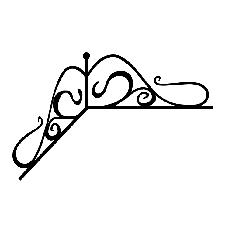 Кованые изделия в&nbsp;Нефтегорске | Кованый уголок УГ.008