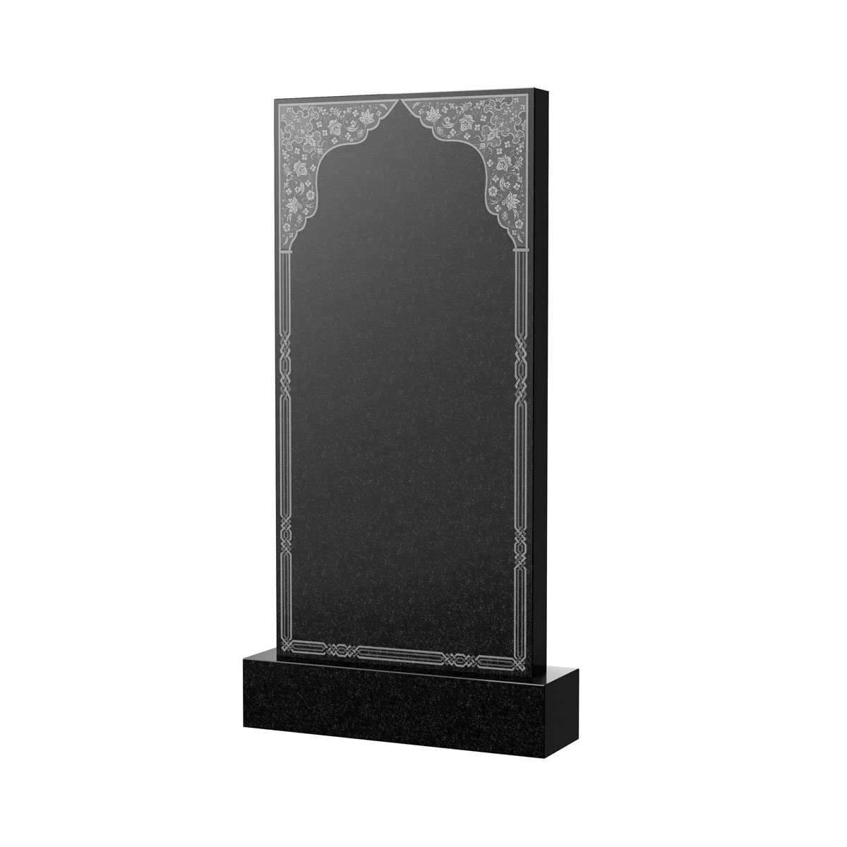 Художественное оформление памятника в&nbsp;Нефтегорске | Художественное оформление на гранитную стелу, рисунок ВХО-042