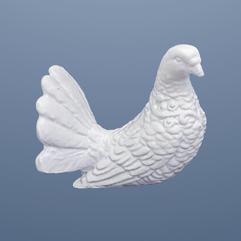 Скульптуры из искусственного мрамора в Нефтегорске | Голубь право