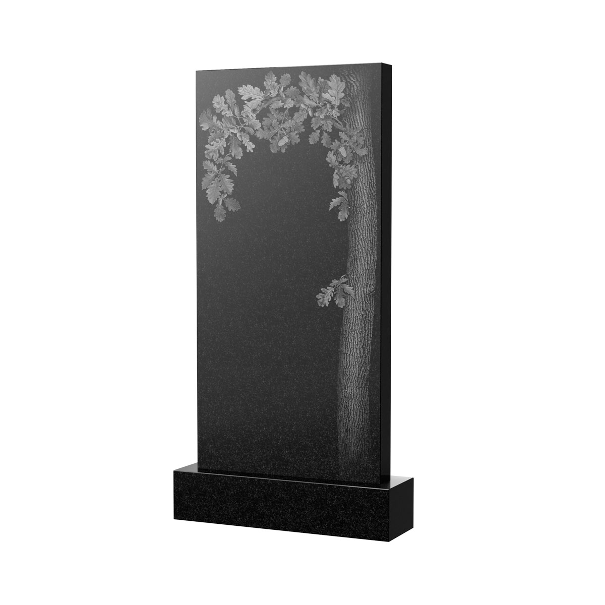 Художественное оформление памятника в&nbsp;Нефтегорске | Художественное оформление на гранитную стелу, рисунок ВХО-053