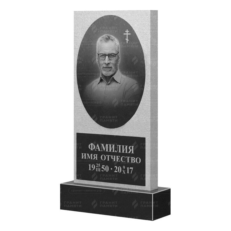 Памятники из гранита вертикальные в&nbsp;Нефтегорске | Гранитный памятник ФГ-166