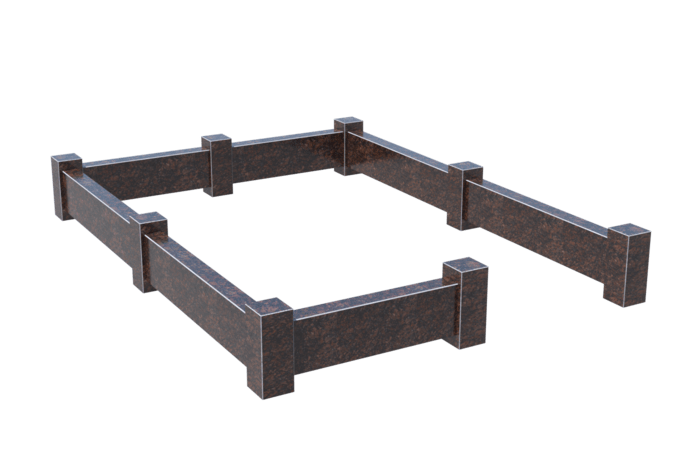 Цоколи на могилу в&nbsp;Нефтегорске | Цоколь на могилу №0034