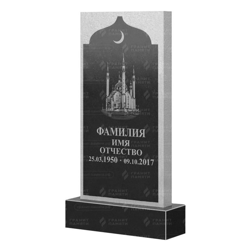 Мусульманские памятники на могилу в&nbsp;Нефтегорске | Гранитный памятник ФГ-167