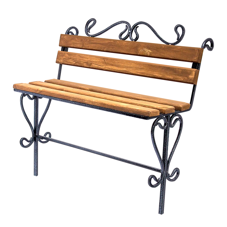 Кованые изделия в&nbsp;Нефтегорске | Кованая скамейка СТ.005
