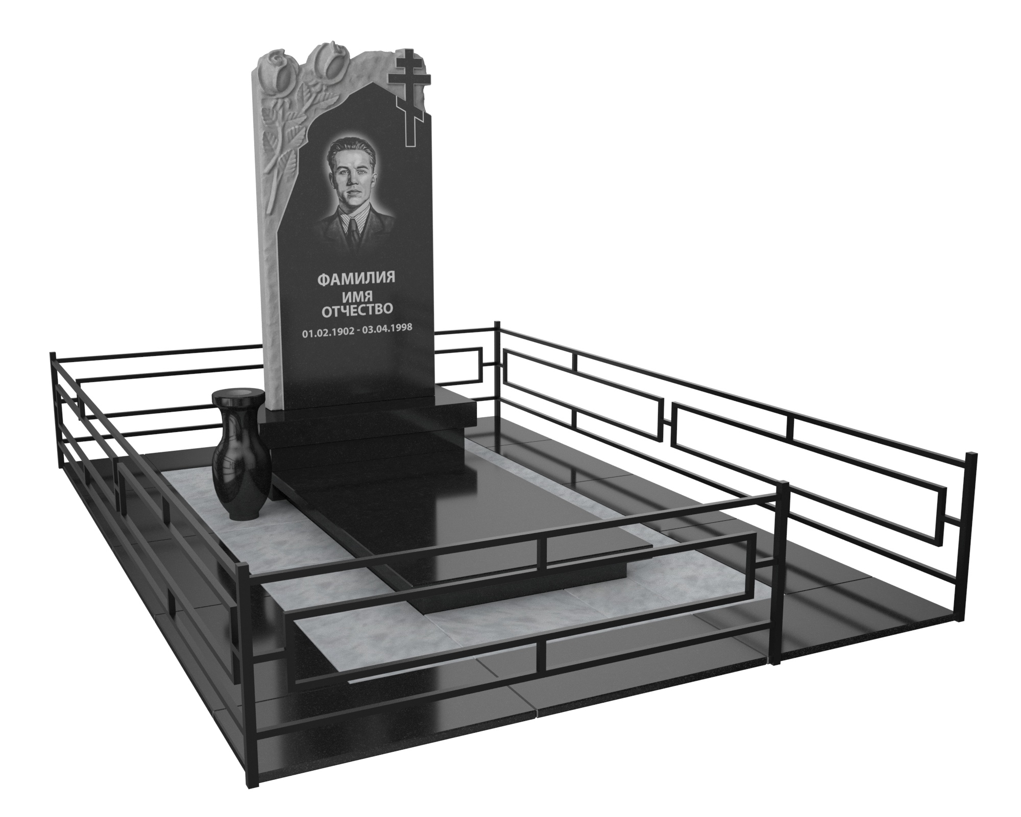 Одинарные мемориальные комплексы в&nbsp;Нефтегорске | Мемориальный комплекс №28