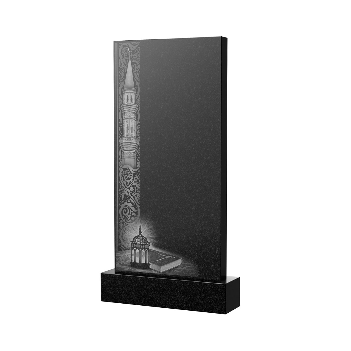 Художественное оформление памятника в&nbsp;Нефтегорске | Художественное оформление на гранитную стелу, рисунок ВХО-038