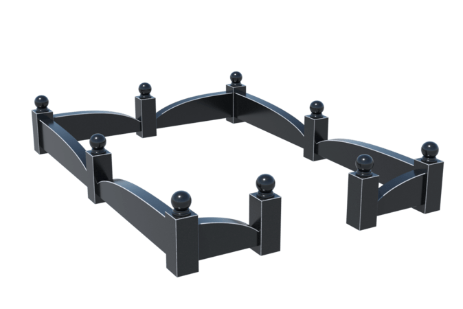 Цоколи на могилу в&nbsp;Нефтегорске | Цоколь на могилу №0039