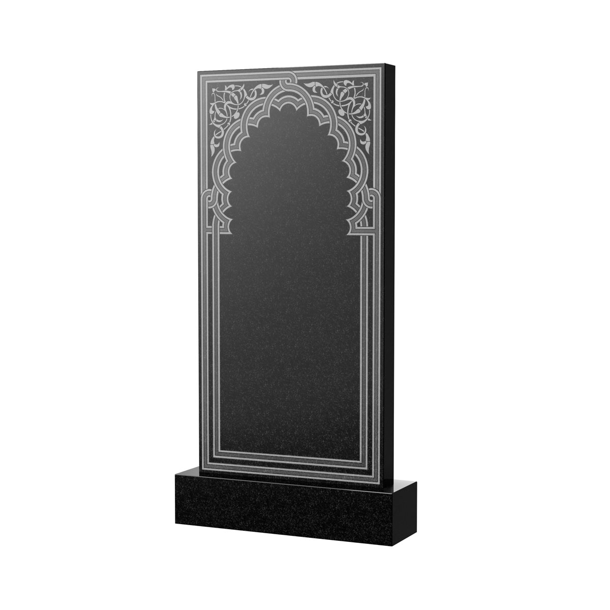 Художественное оформление памятника в&nbsp;Нефтегорске | Художественное оформление на гранитную стелу, рисунок ВХО-045