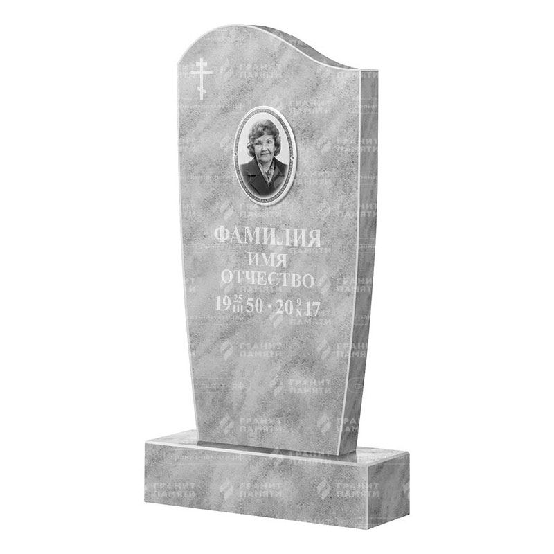 Бюджетные памятники в&nbsp;Нефтегорске | Мраморный памятник ФМ-031