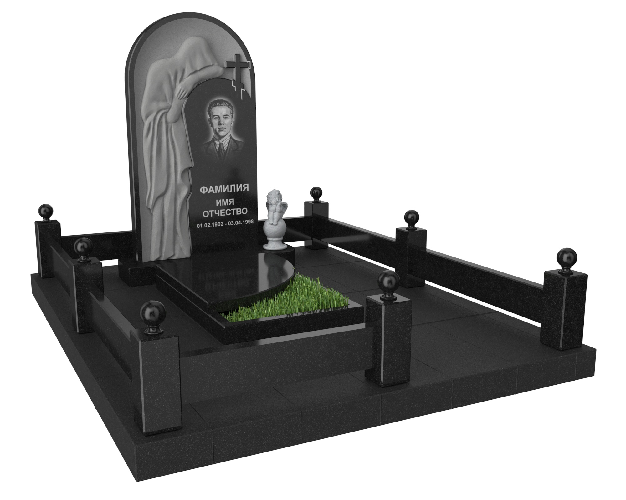 Одинарные мемориальные комплексы в&nbsp;Нефтегорске | Мемориальный комплекс №27