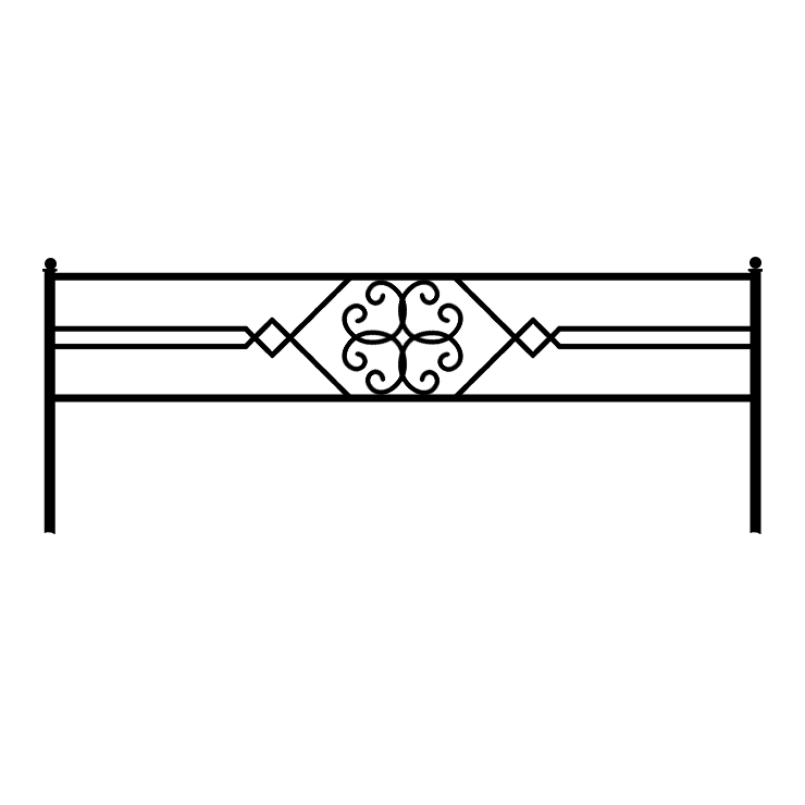 Кованые изделия в&nbsp;Нефтегорске | Кованая оградка ОГ.003