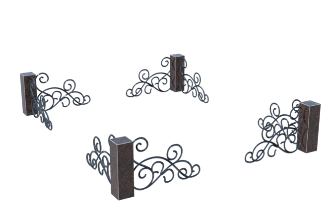 Цоколи на могилу в&nbsp;Нефтегорске | Цоколь на могилу №0048